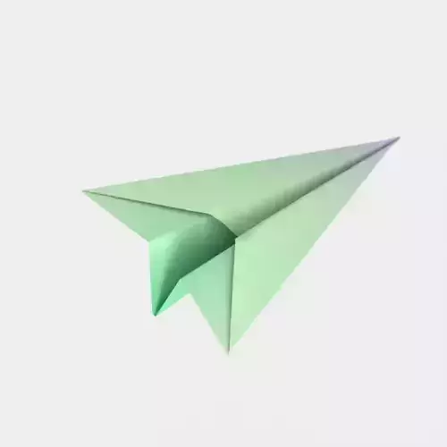 paper airplane