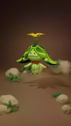 Cartoon Grass Elf