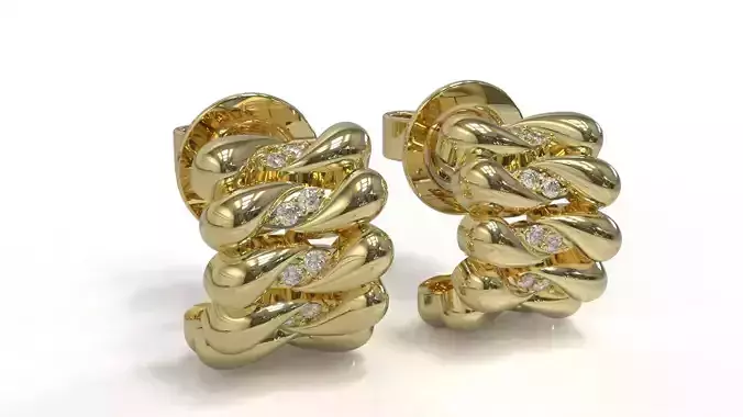 Twisted Knot Earrings