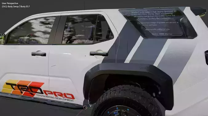 2025 TOYOTA 4RUNNER TRD Pro Redefined By datamen