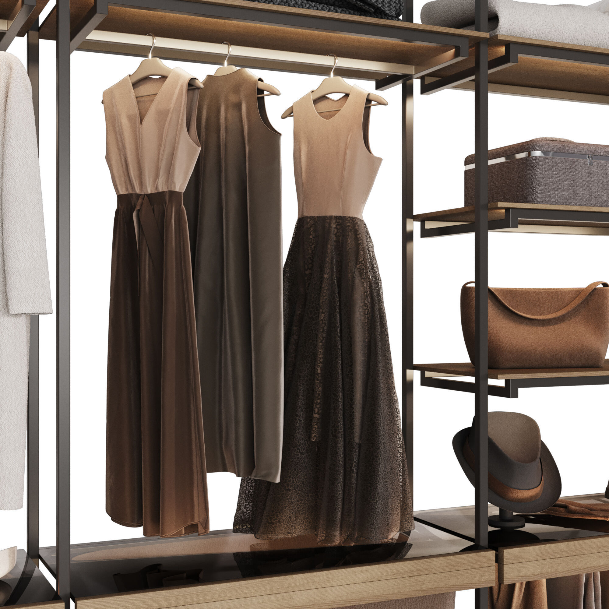 Wardrobe 49 3D model_7