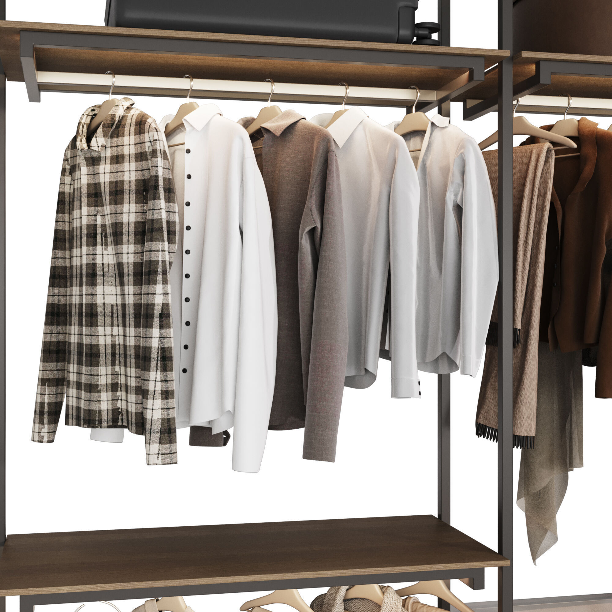 Wardrobe 49 3D model_9