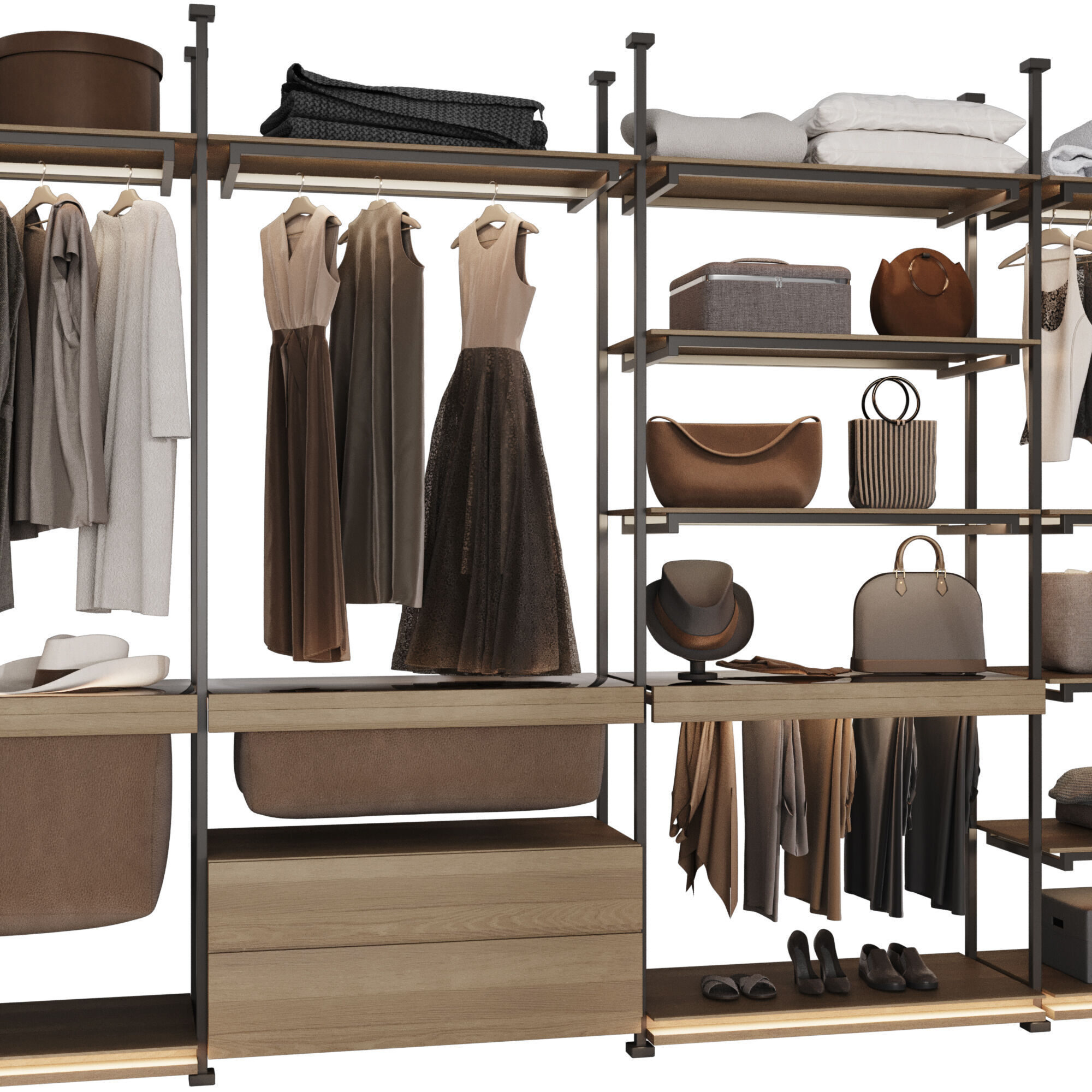 Wardrobe 49 3D model_4