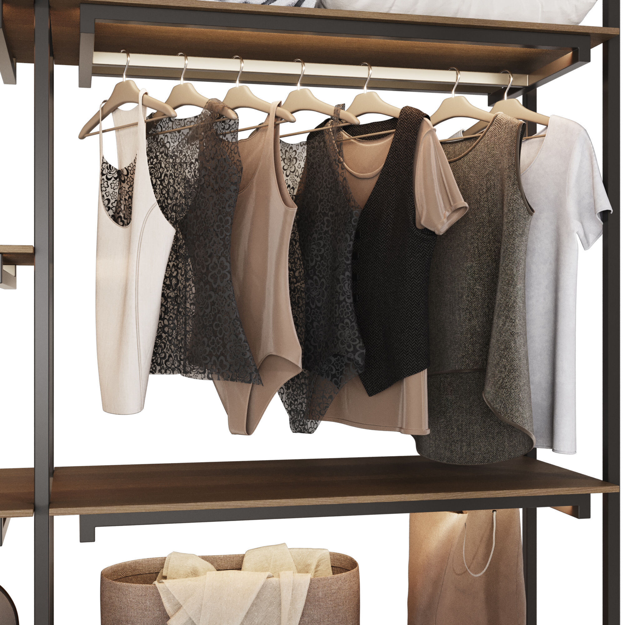 Wardrobe 49 3D model_6