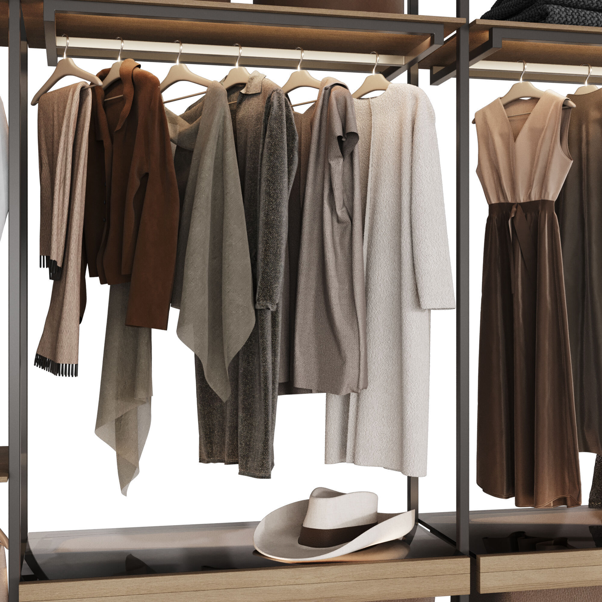 Wardrobe 49 3D model_8