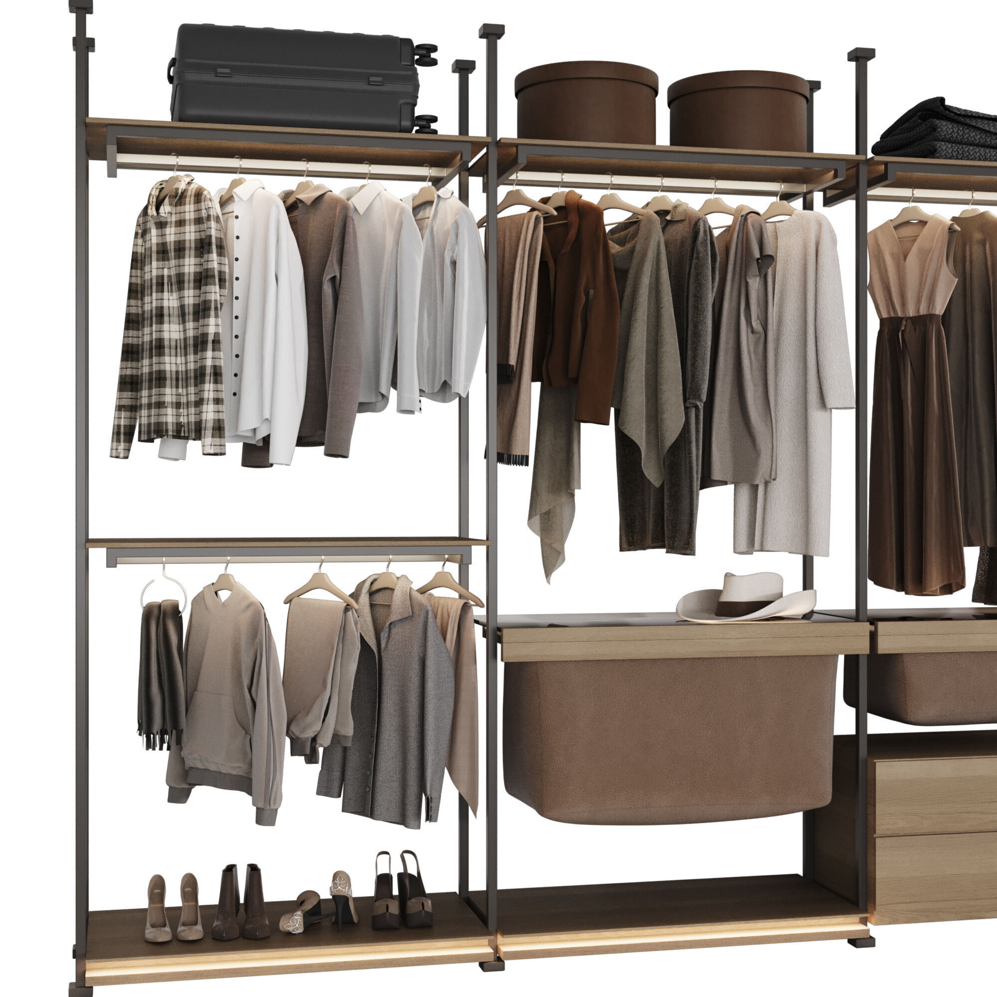 Wardrobe 49 3D model_3