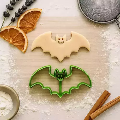 Halloween Bat Cookie Cutter - Halloween Surprise - Gift 3D print model