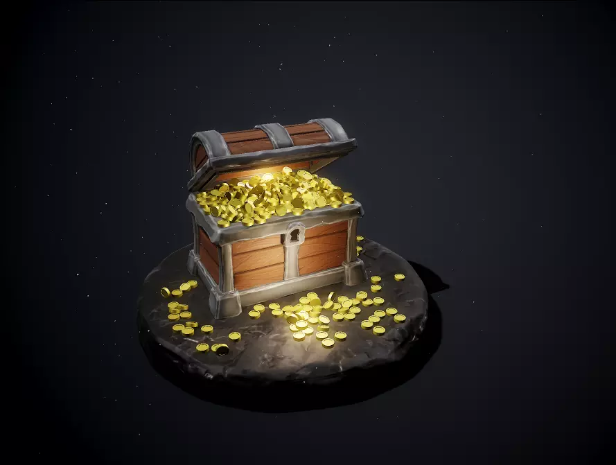 Next Generation Treasure Chest 3D model_0