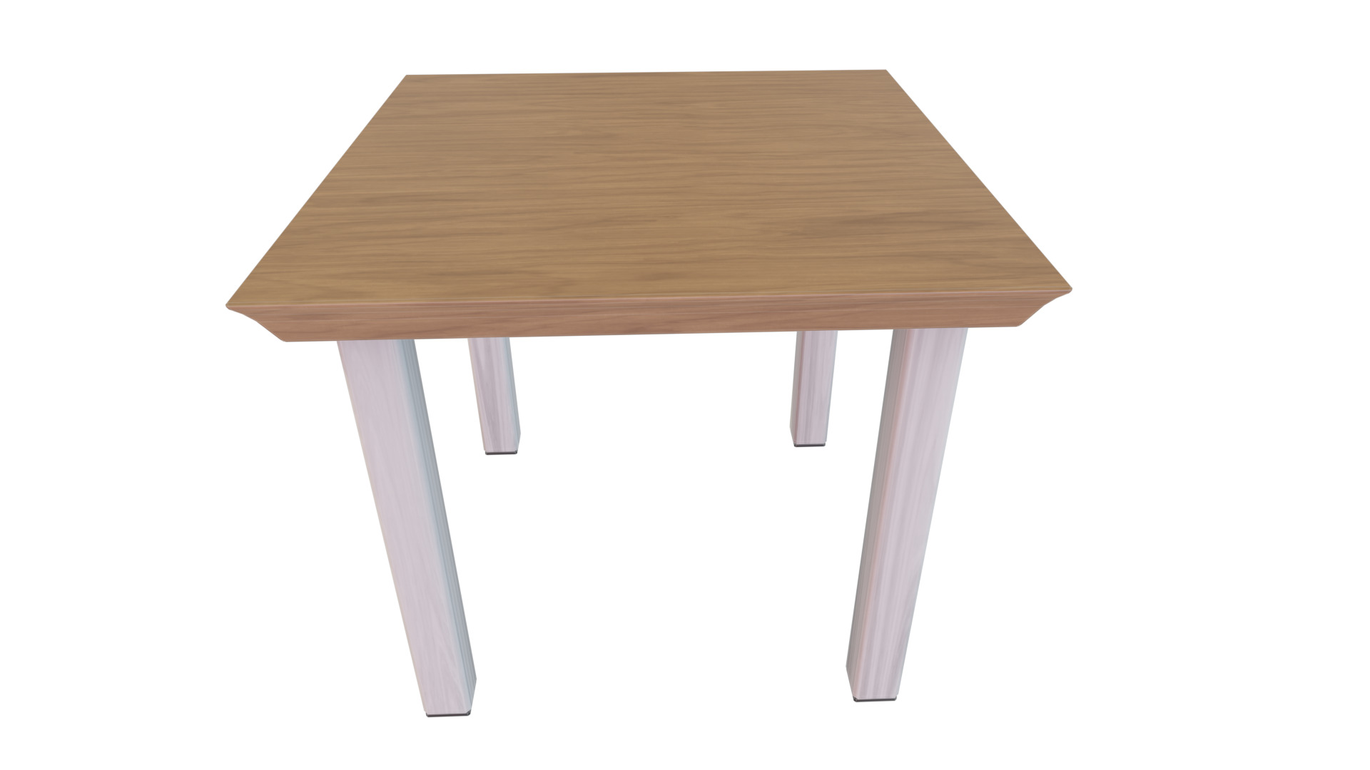 Outdoor Table Low-poly 3D model_3