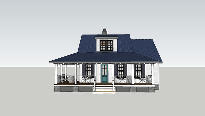 Farmhouse 3D Model 3D model