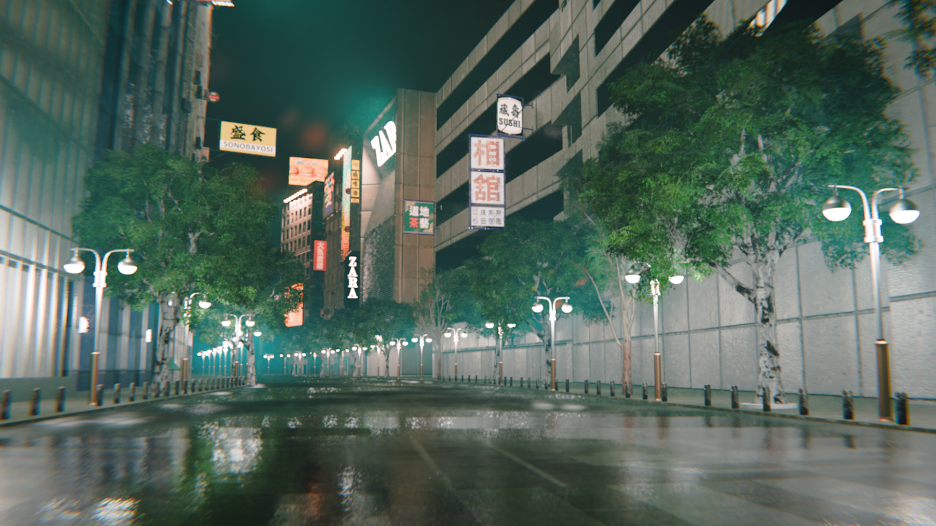 Tokyo Shibuya Crossing - realtime  3D model_4