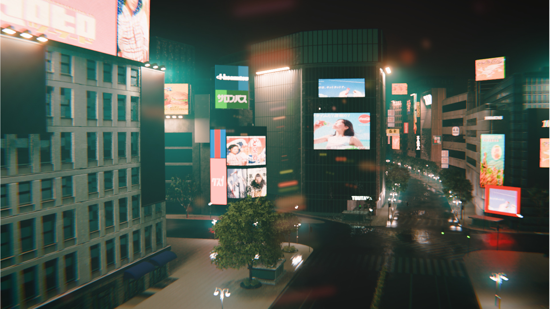 Tokyo Shibuya Crossing - realtime  3D model_1