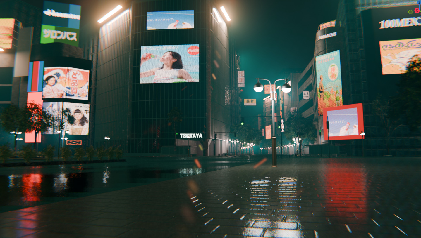 Tokyo Shibuya Crossing - realtime  3D model_6