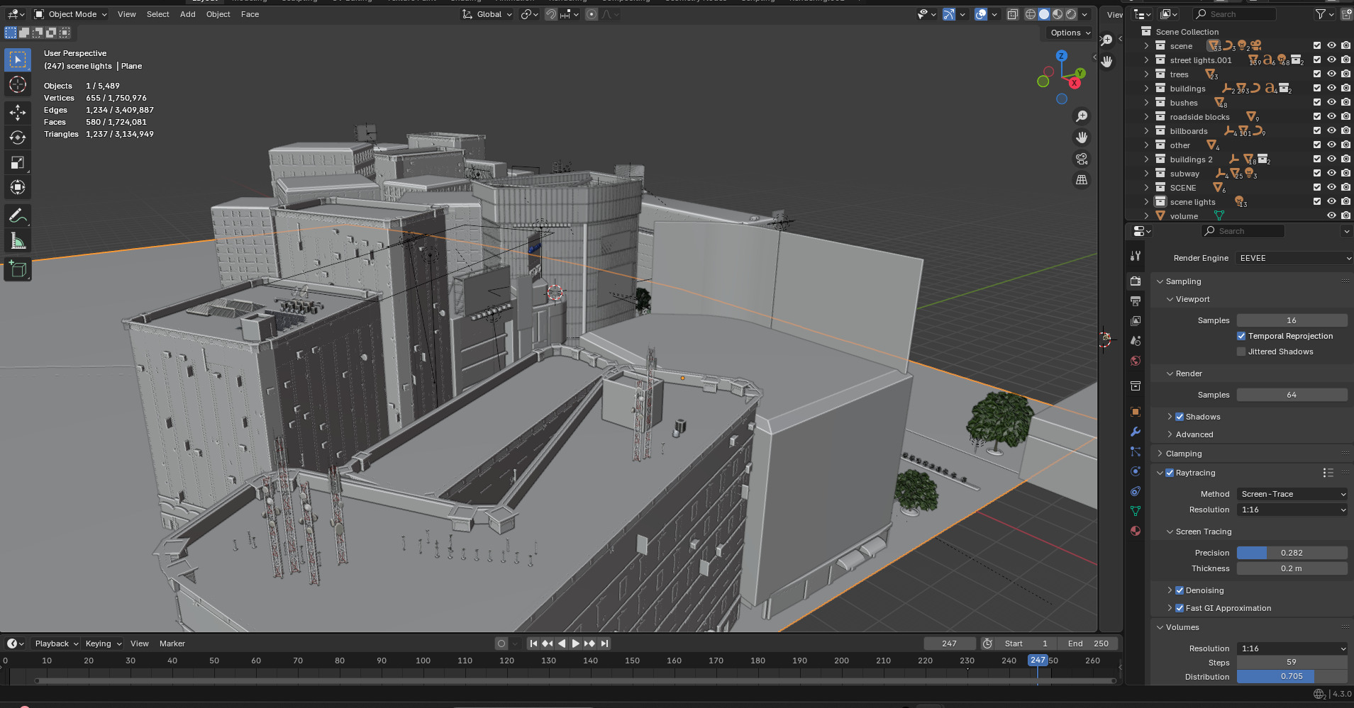 Tokyo Shibuya Crossing - realtime  3D model_21