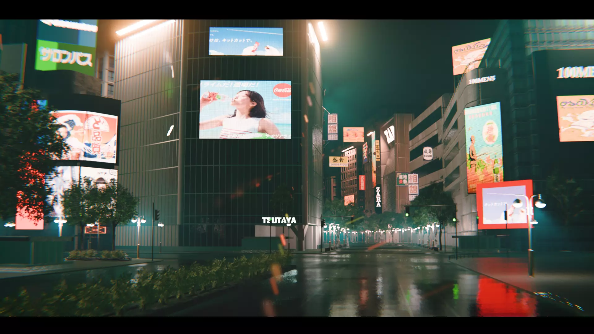 Tokyo Shibuya Crossing - realtime  3D model_0