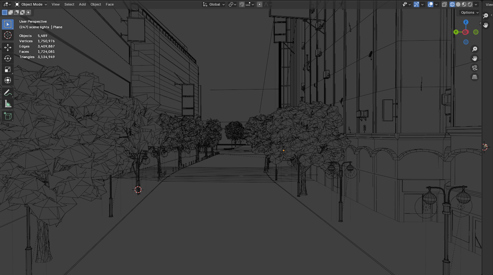 Tokyo Shibuya Crossing - realtime  3D model_29