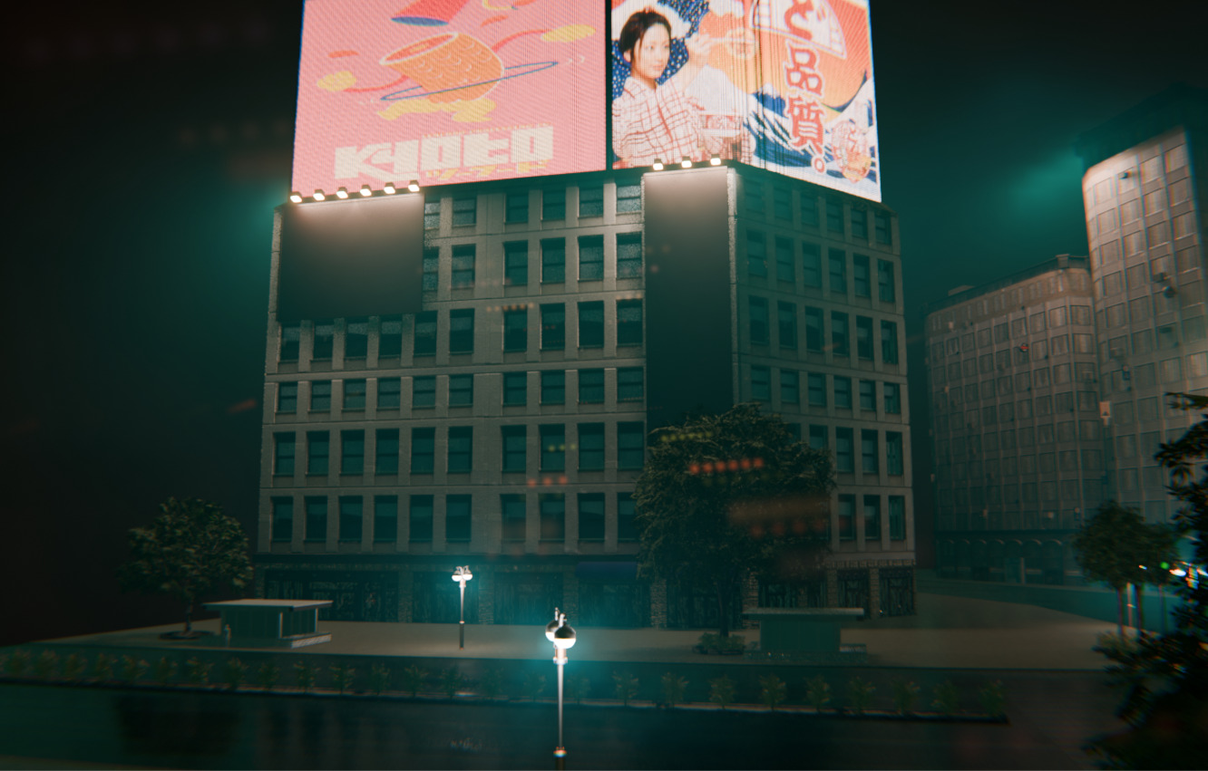 Tokyo Shibuya Crossing - realtime  3D model_16