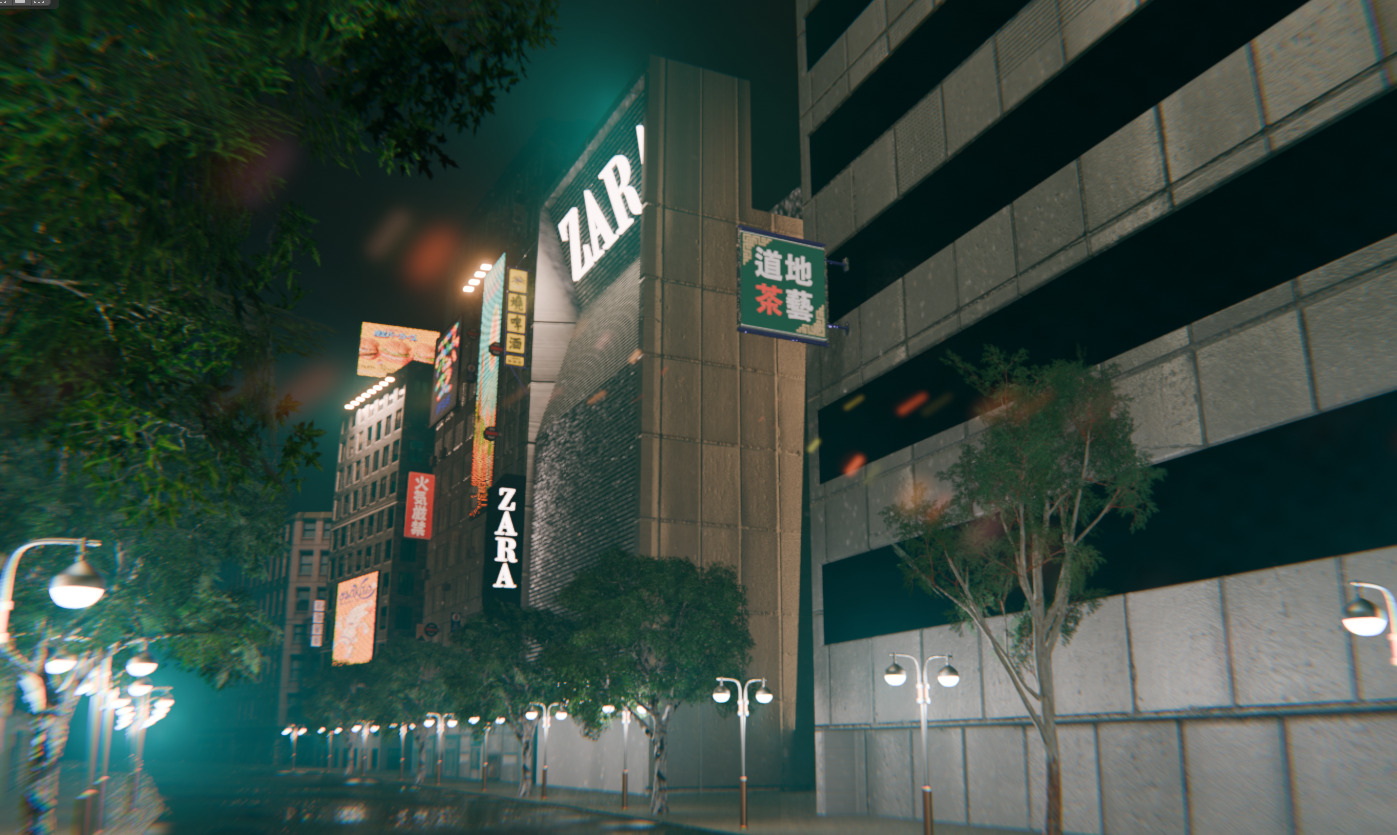 Tokyo Shibuya Crossing - realtime  3D model_11