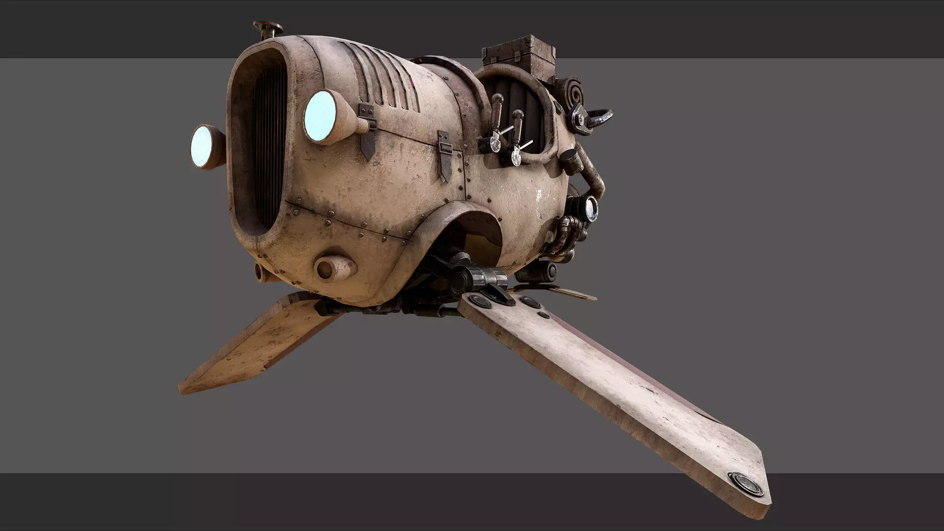 Next generation aircraft 3D model_0