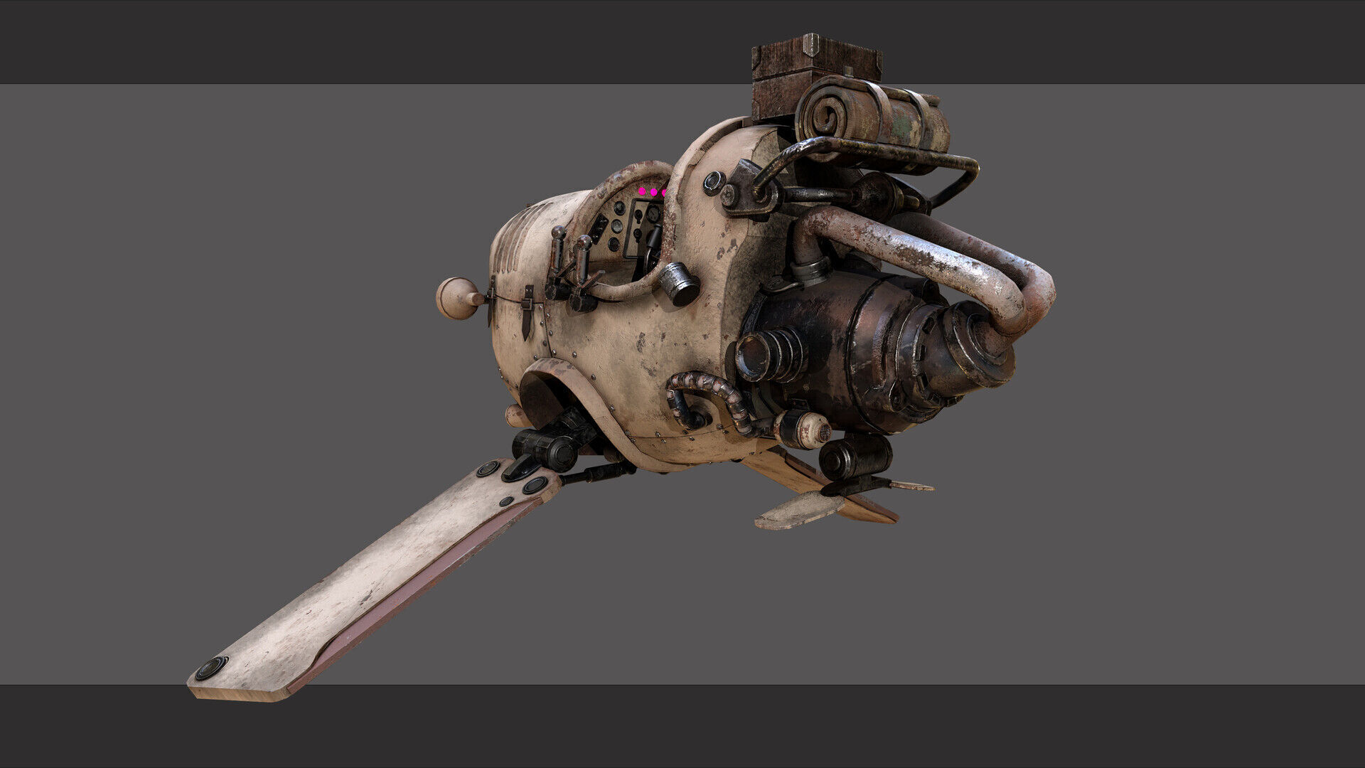 Next generation aircraft 3D model_1