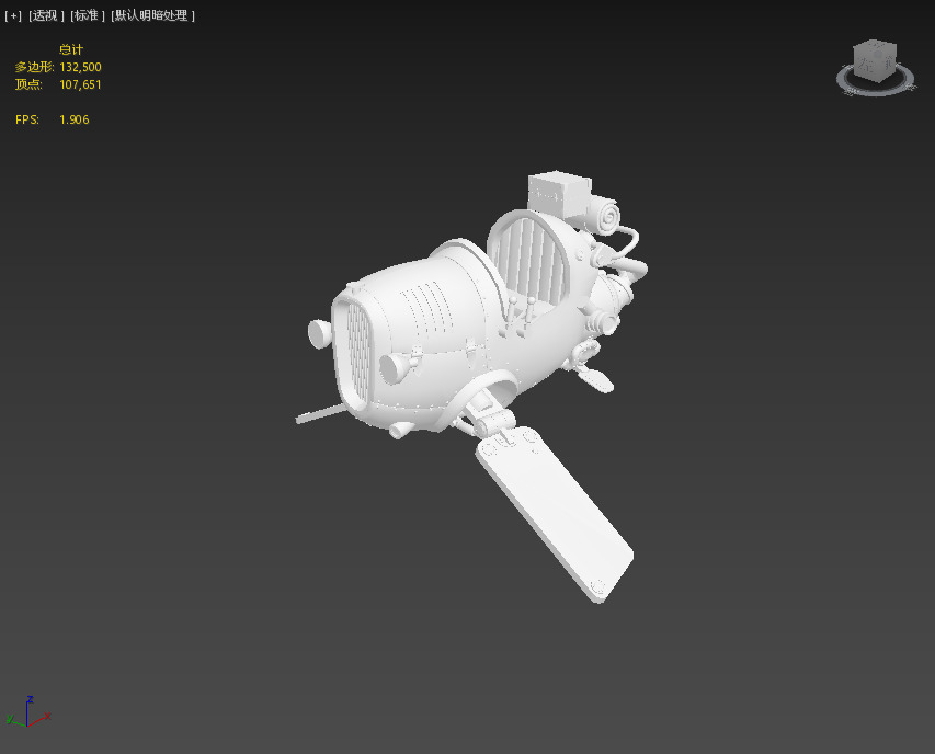 Next generation aircraft 3D model_4