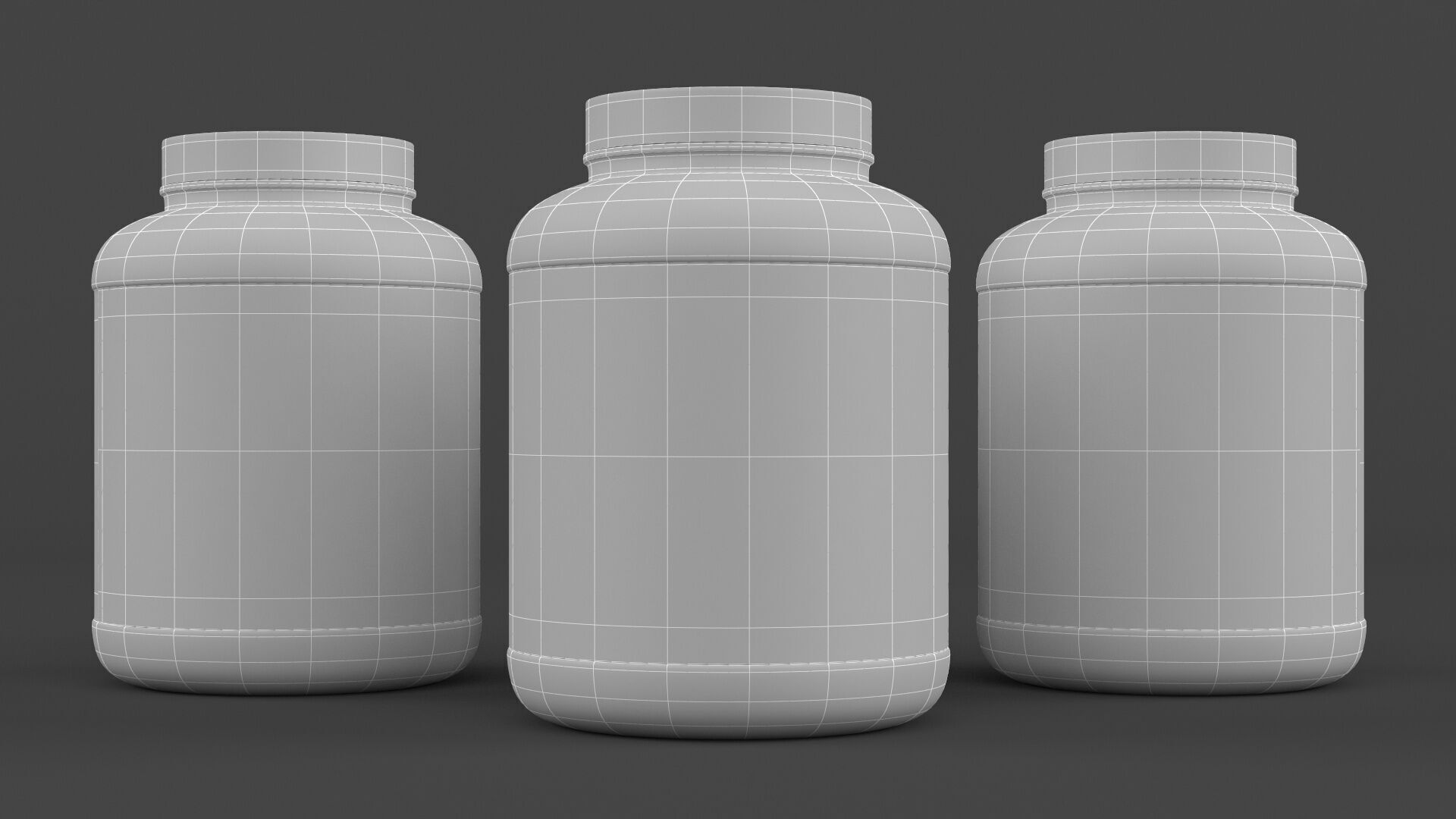 Protein Powder 3D model_5