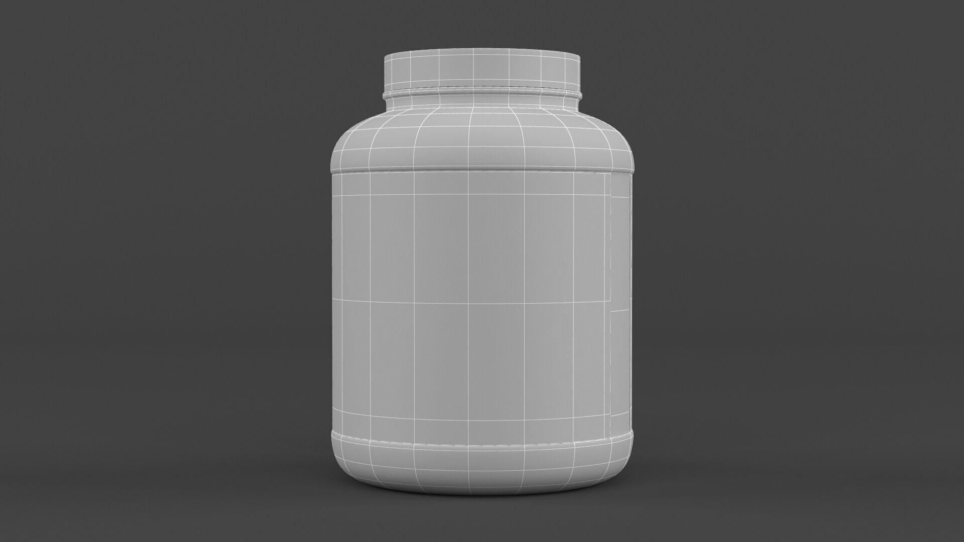 Protein Powder 3D model_6