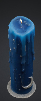 Night candle pack collection Low-poly 3D model_9