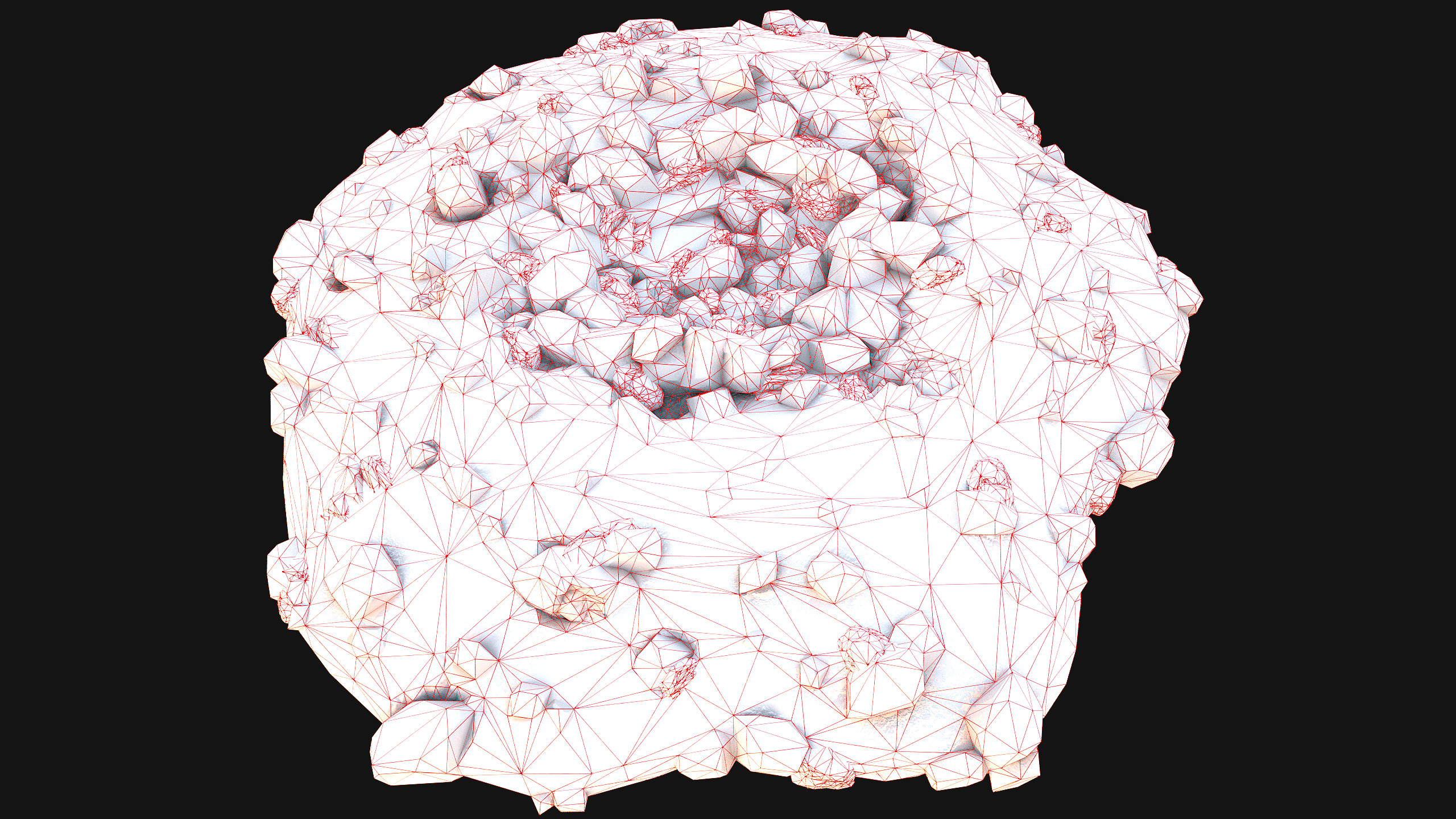 Medieval GemStone Mineral Ore Mine Low-poly 3D model_41