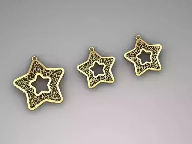 Earrings and pendants