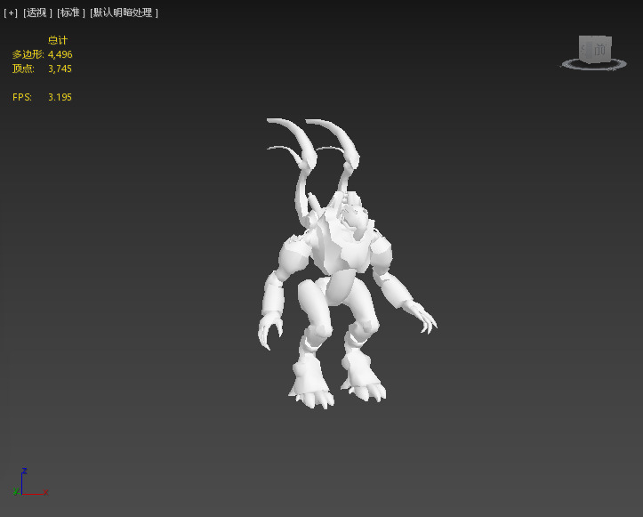 Next generation stylized mecha warriors 3D model_2