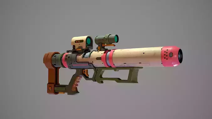 Next generation stylized laser gun