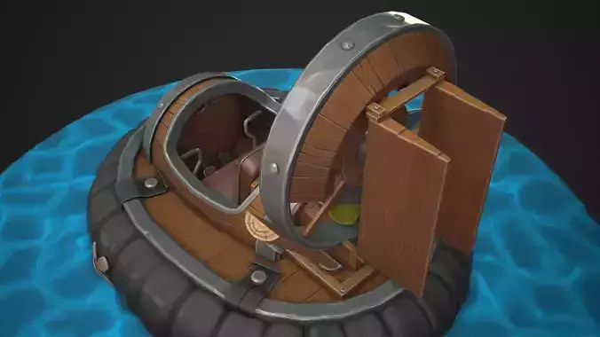 Next generation stylized hovercraft