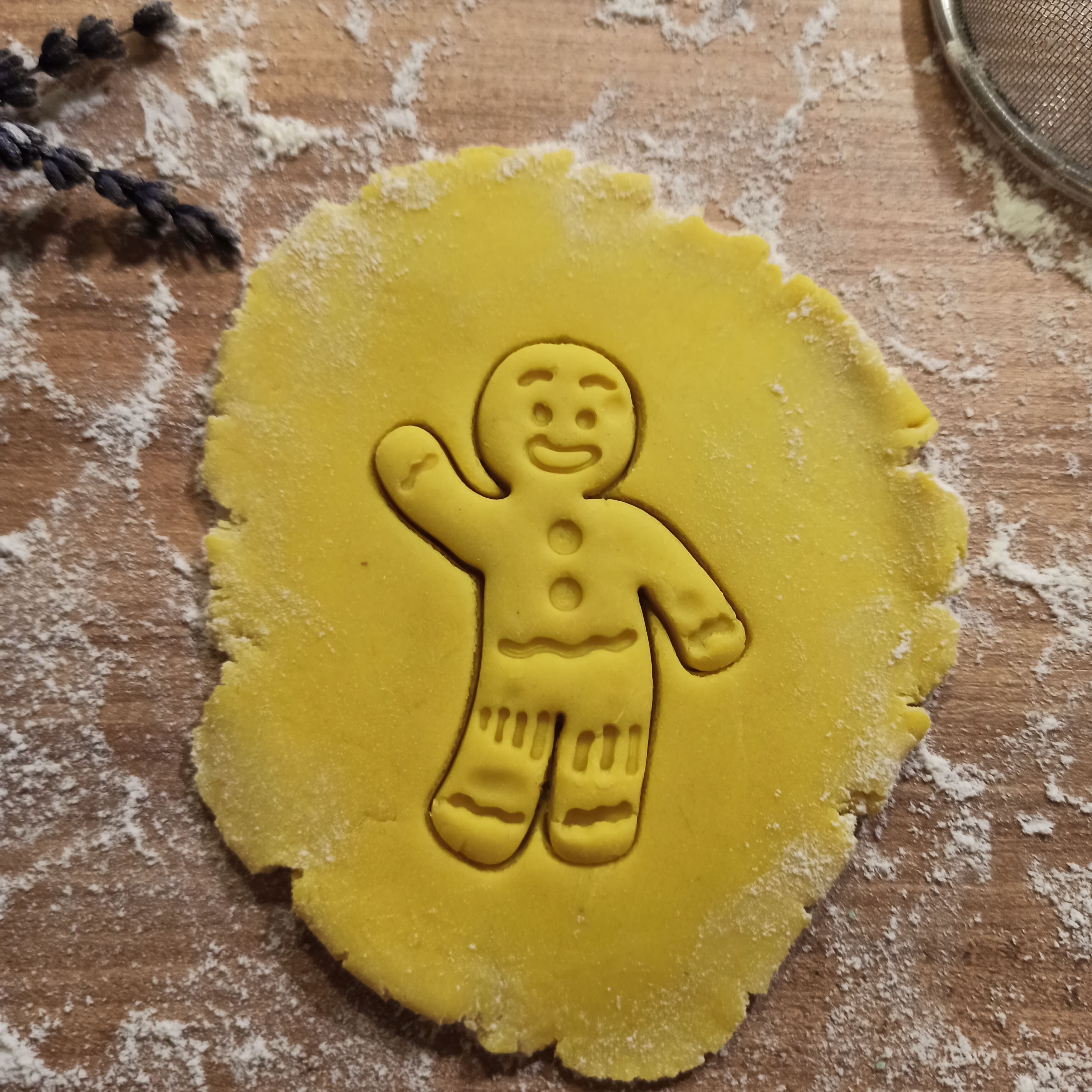 Happy Cute Cookie Man Cookie Cutter - Gingerbread Man Cutter 3D print model_6