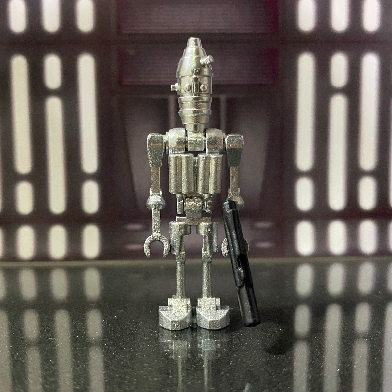Ig88 droid minifigure custom building blocks bricks star wars 3D print model_1