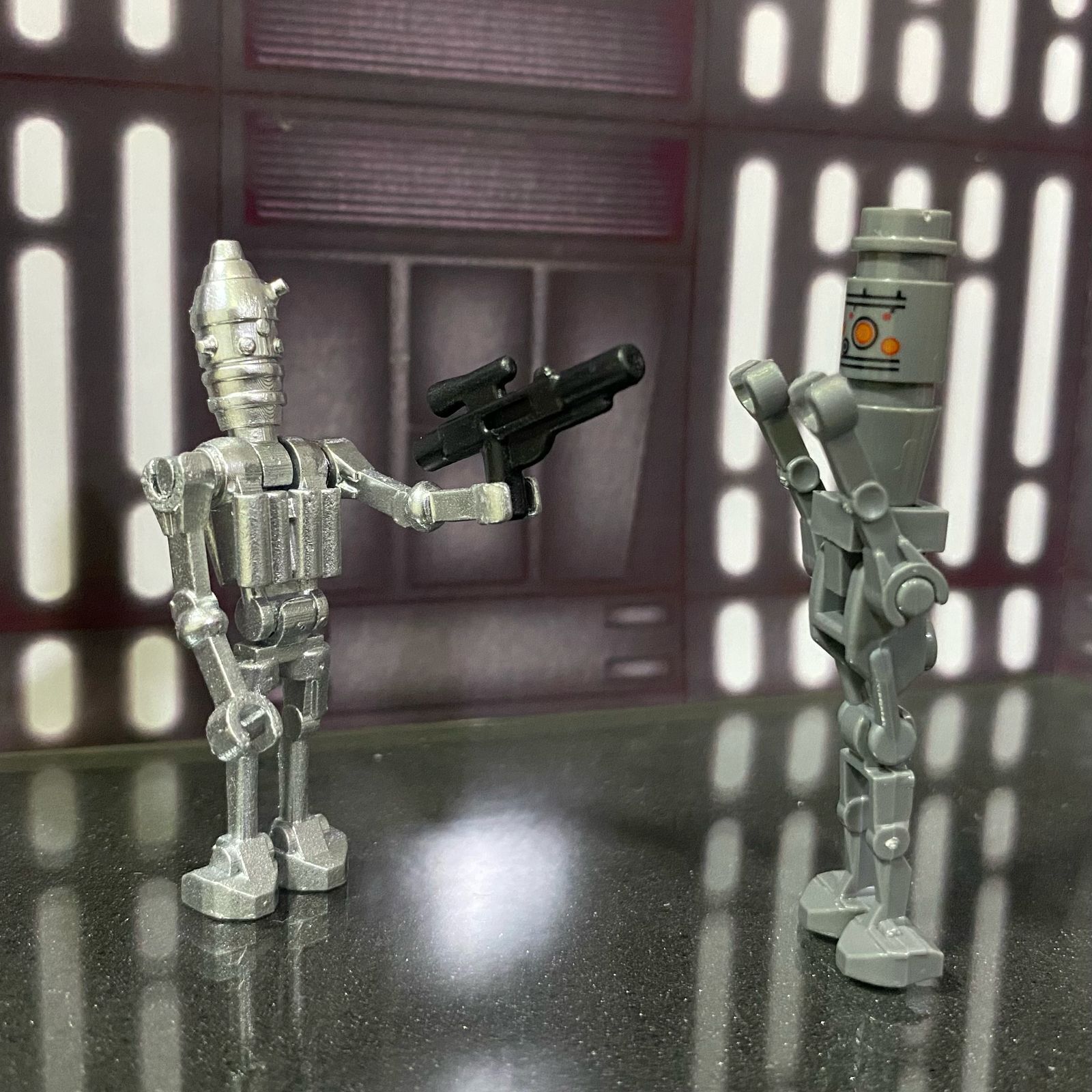 Ig88 droid minifigure custom building blocks bricks star wars 3D print model_5