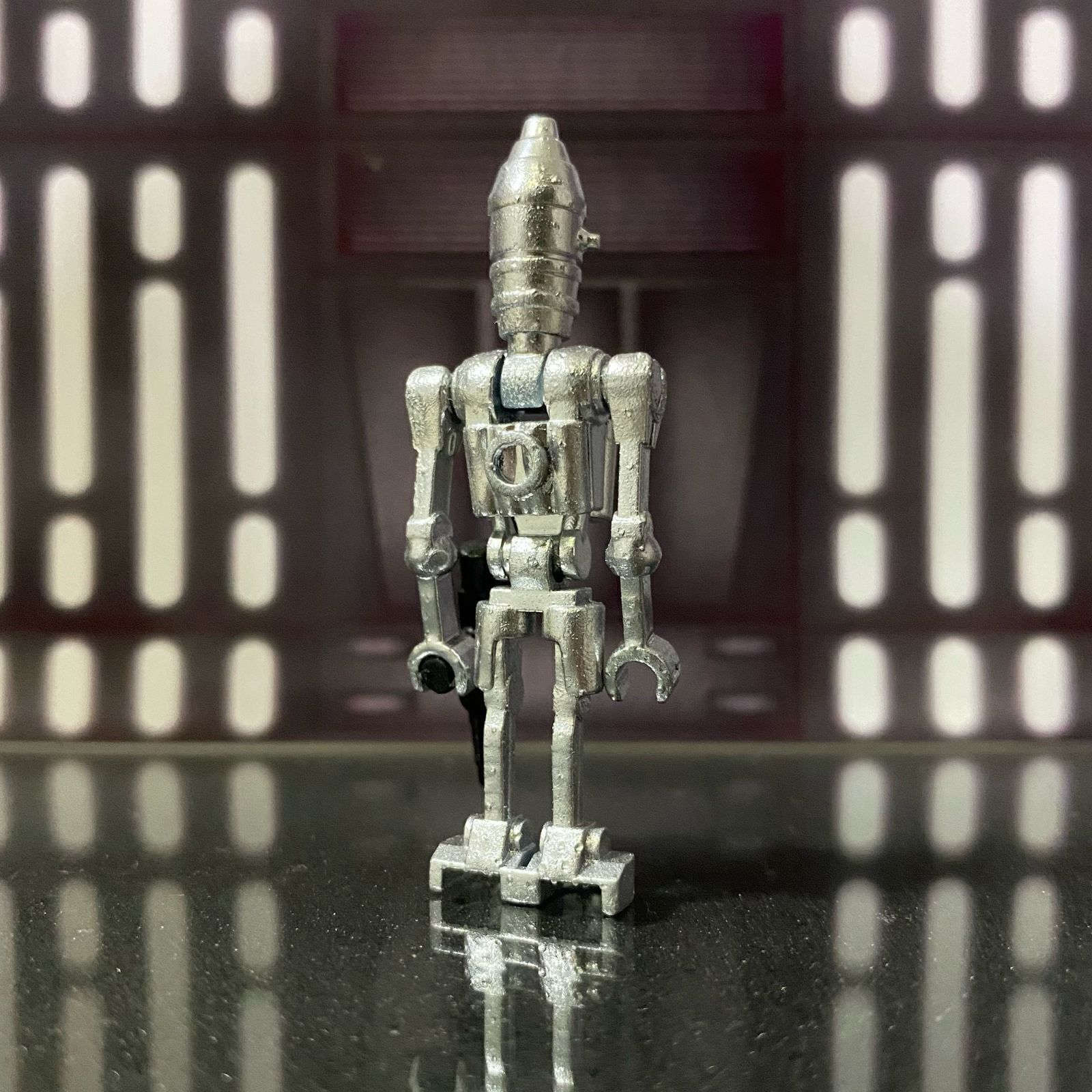 Ig88 droid minifigure custom building blocks bricks star wars 3D print model_3