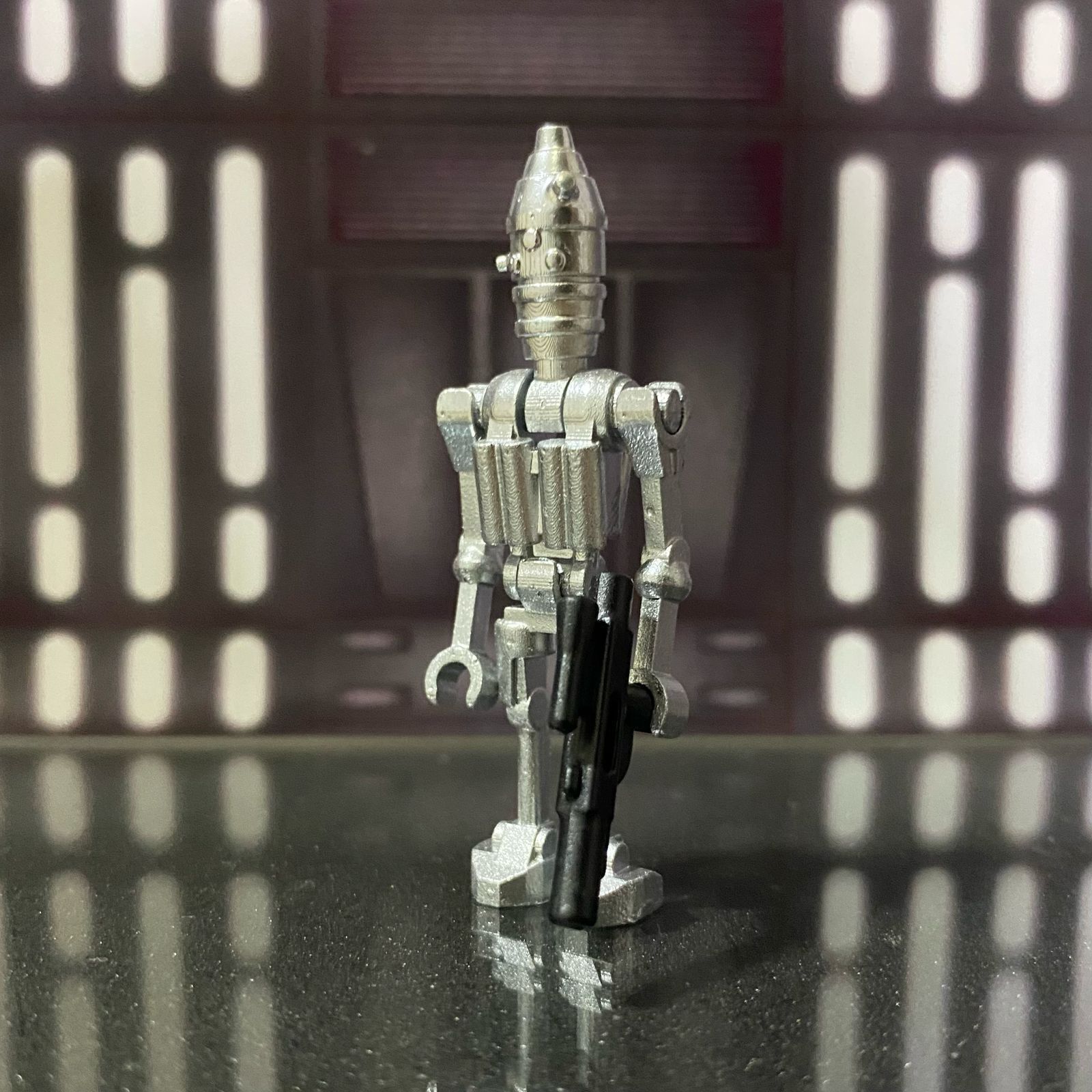 Ig88 droid minifigure custom building blocks bricks star wars 3D print model_2