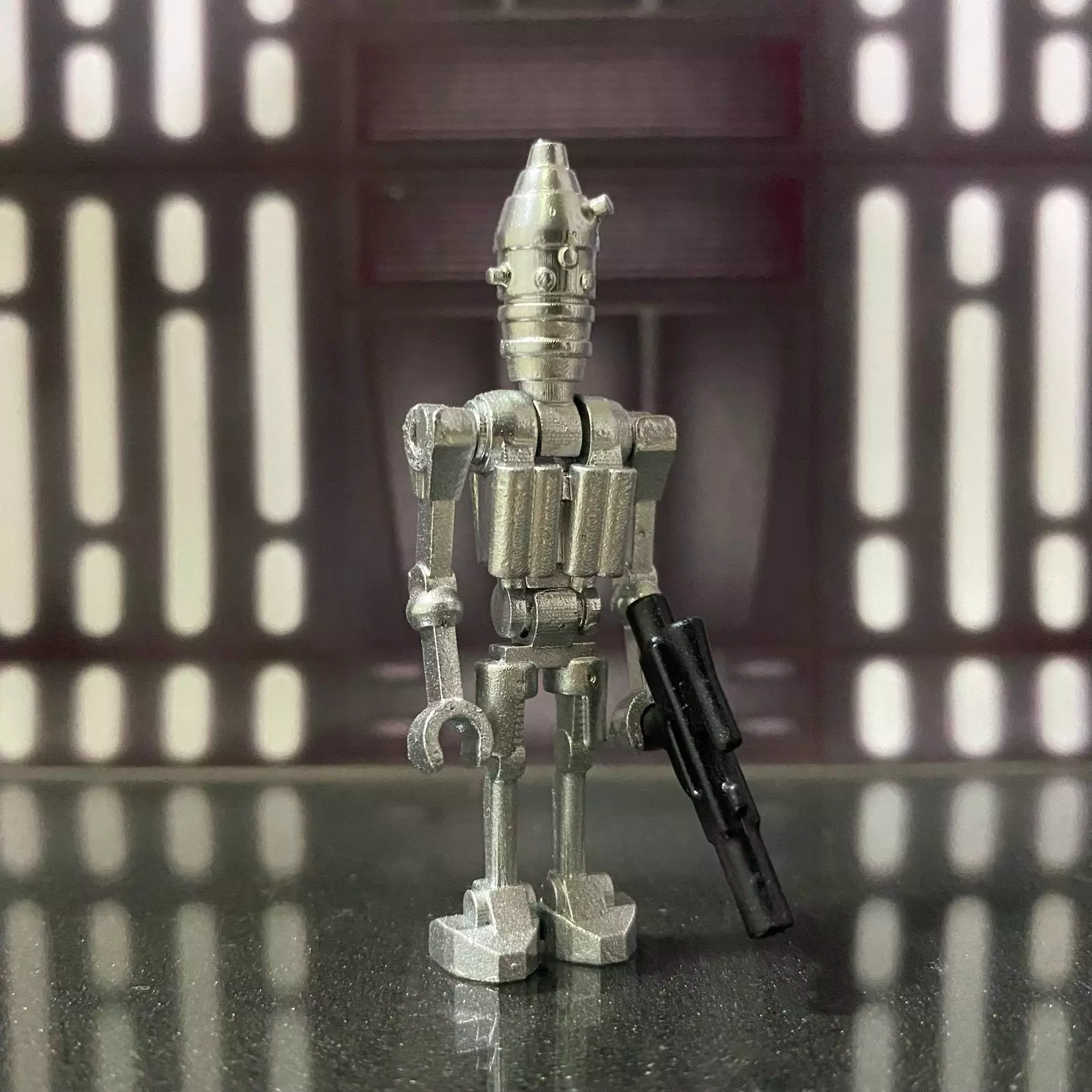 Ig88 droid minifigure custom building blocks bricks star wars 3D print model_0