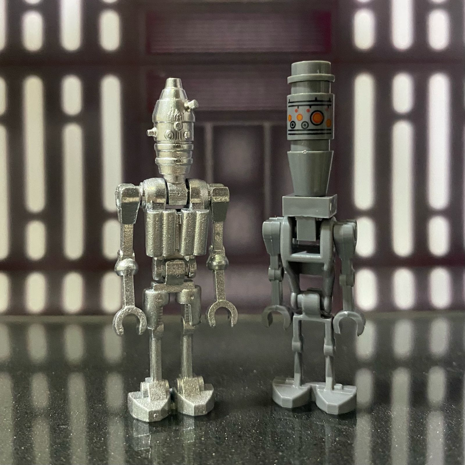 Ig88 droid minifigure custom building blocks bricks star wars 3D print model_4