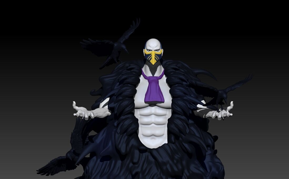 KARASU - Revolutionary Army - ONE PIECE - 3d print 3D print model_2