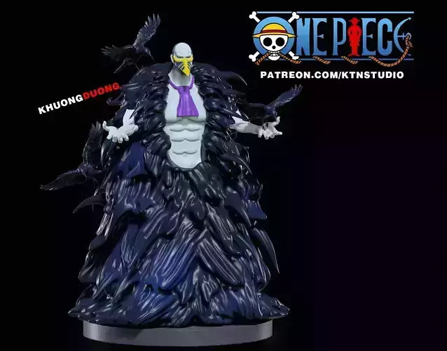 KARASU - Revolutionary Army - ONE PIECE - 3d print 3D print model
