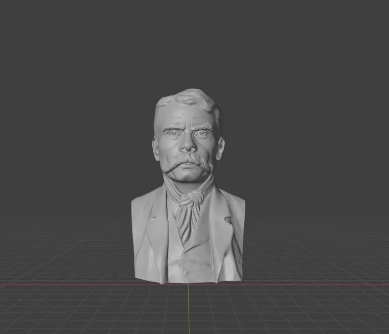 Emiliano Zapata 3D print model