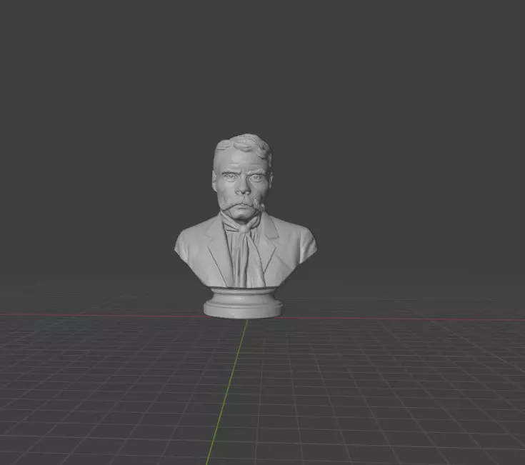 Emiliano Zapata 3D print model