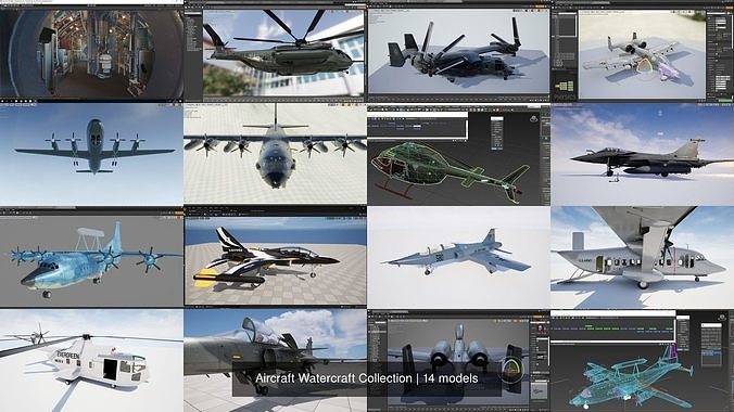 Aircraft Watercraft Collection 