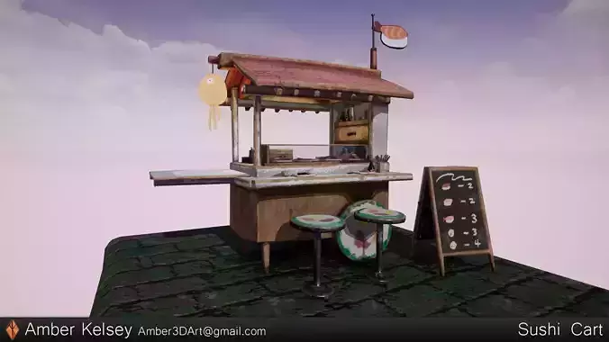 Next generation Lamian Noodles stall