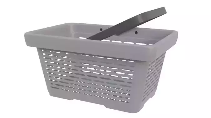 Shopping basket 18 3D model