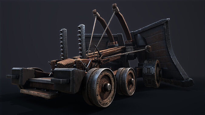 Next generation crossbow Low-poly 3D model