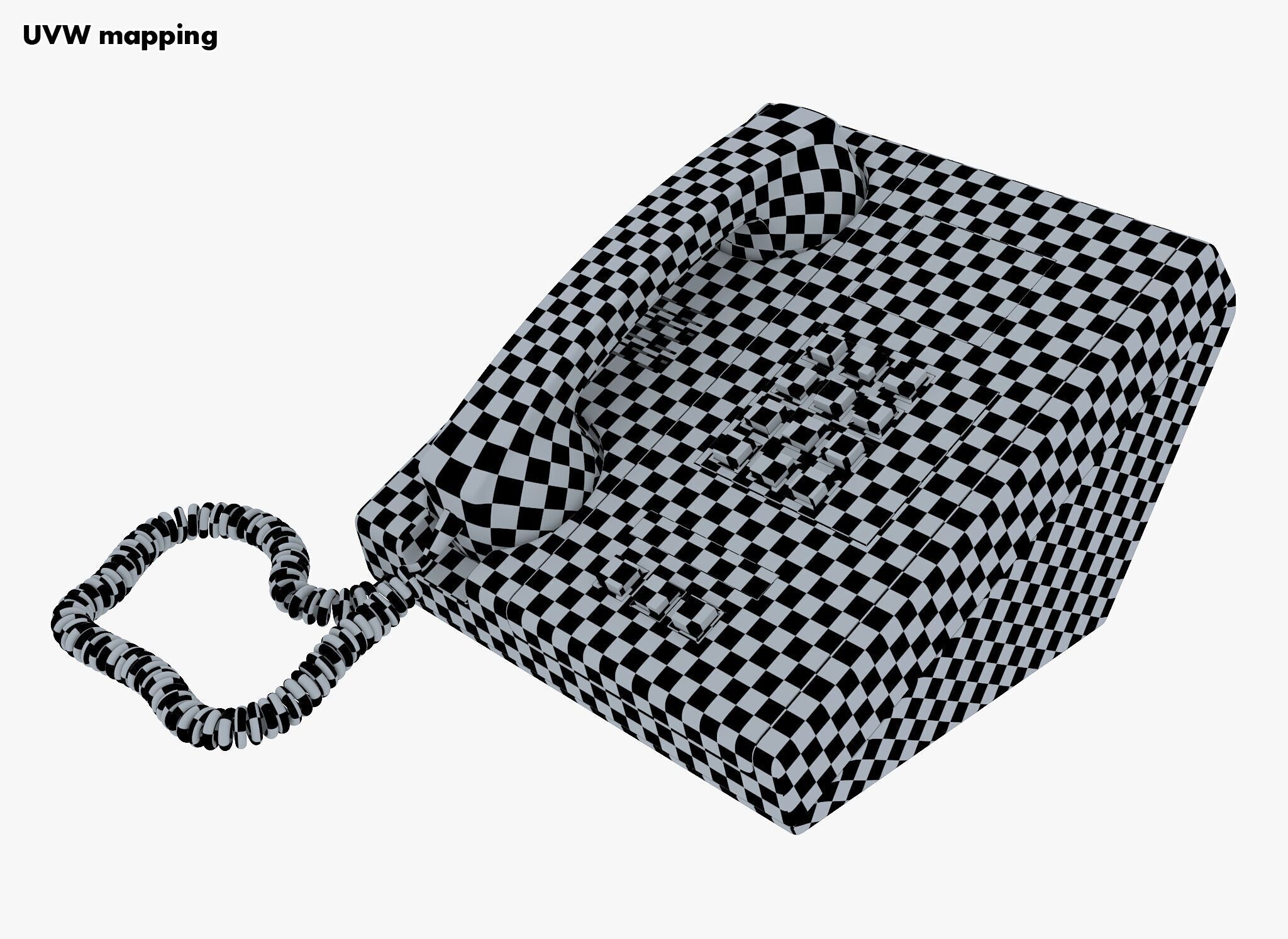 Secure Crypto Telephone Generic M 1 3D model_24