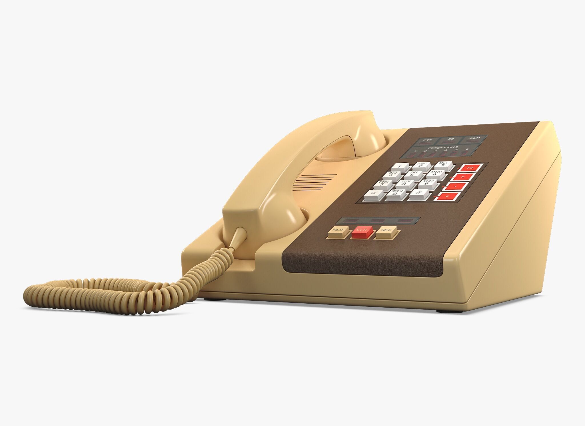 Secure Crypto Telephone Generic M 1 3D model_5